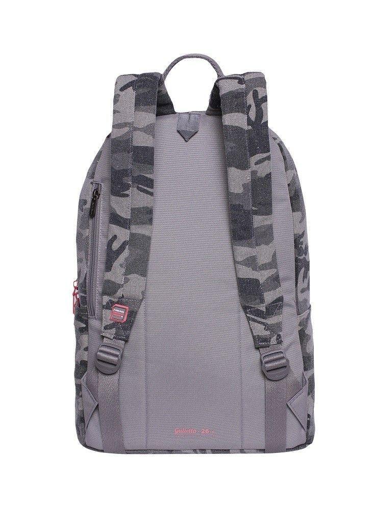 Mochila Canvas Gulietta Army Gris Head   -3