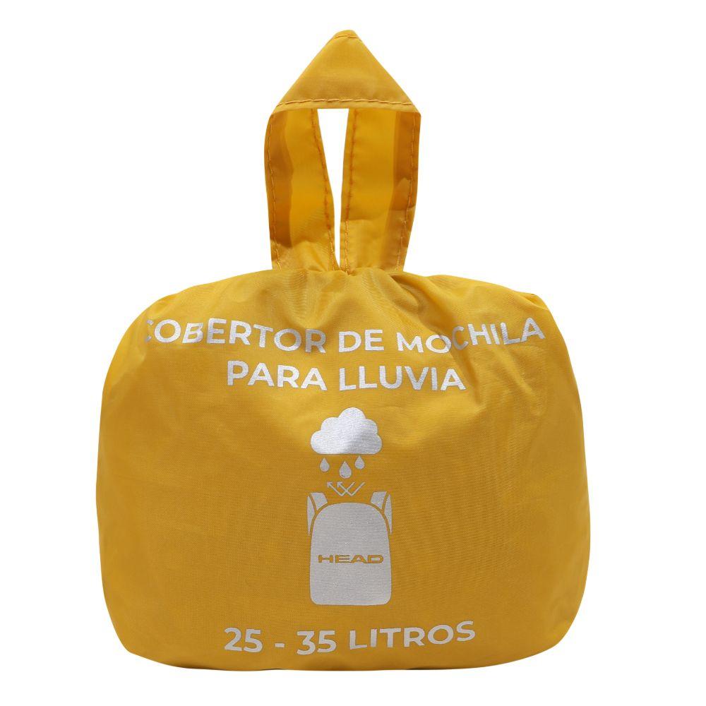 Cobertor Lluvia Reflectante Cubre Mochila Rain Amarillo Head-3
