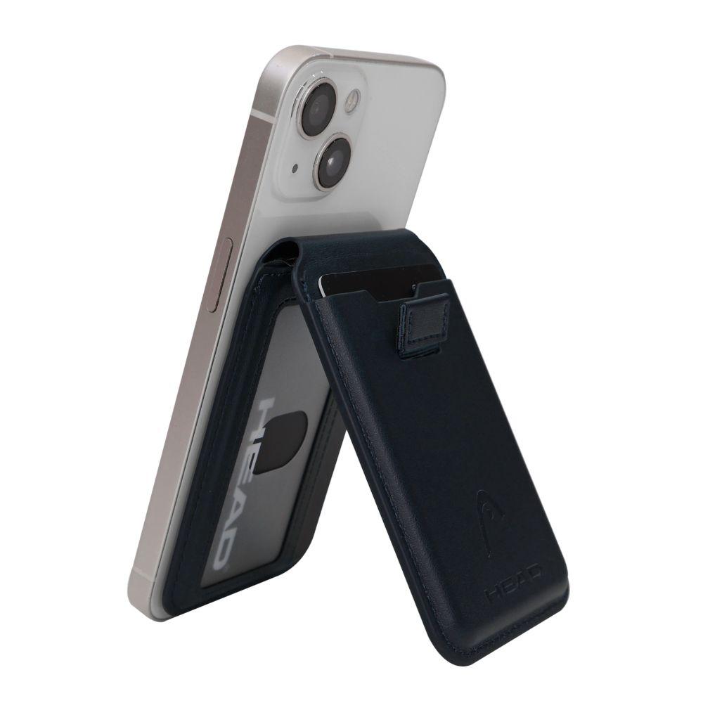 Billetera Tarjetero Magnético Vantage Premium Azul Head-3