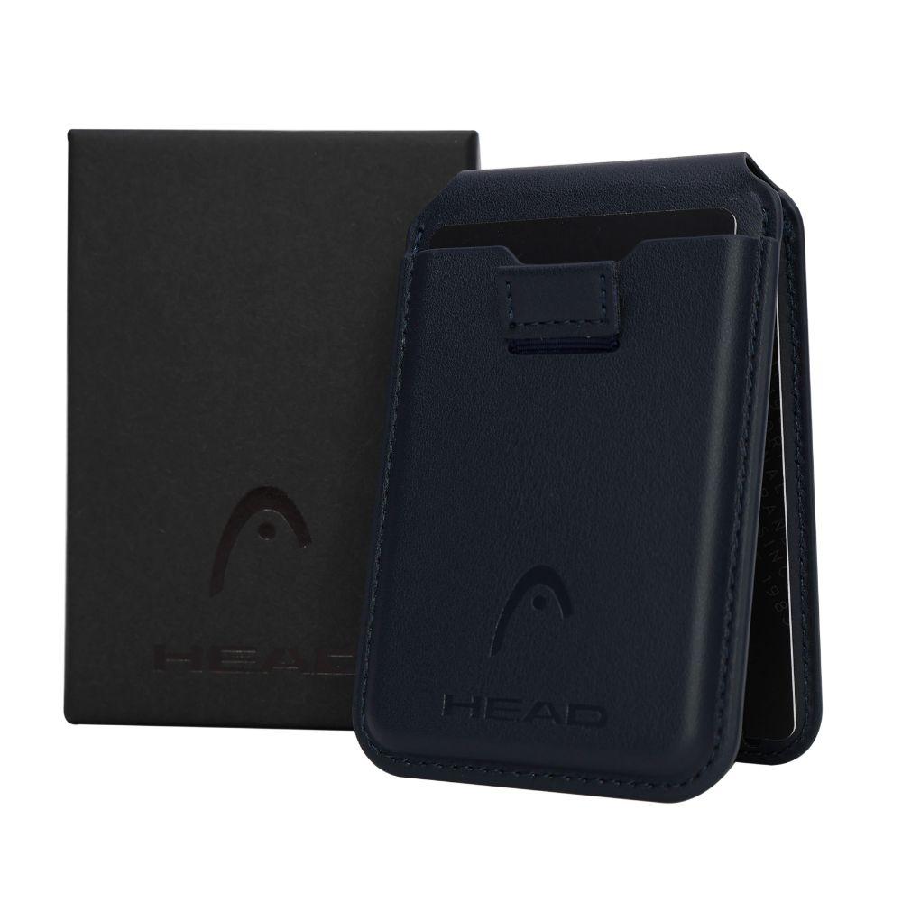 Billetera Tarjetero Magnético Vantage Premium Azul Head-8