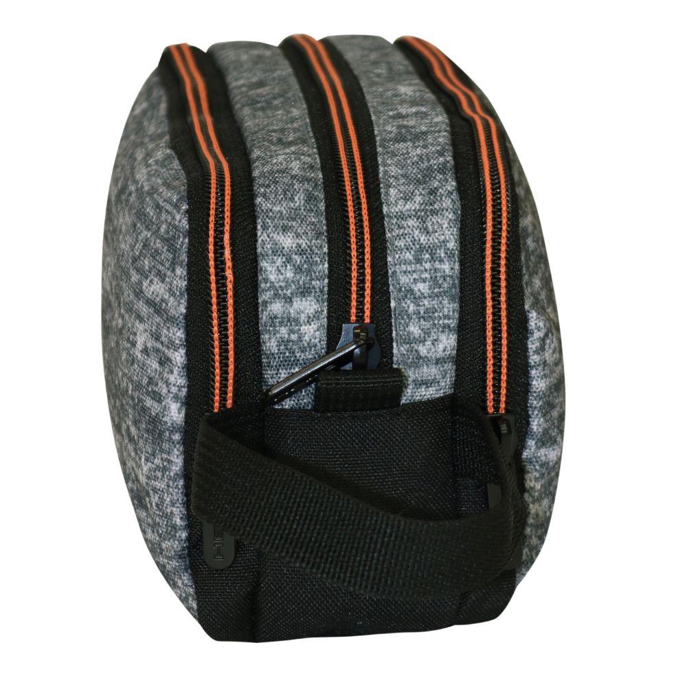 Estuche Square Melange Gris Oscuro Head-1