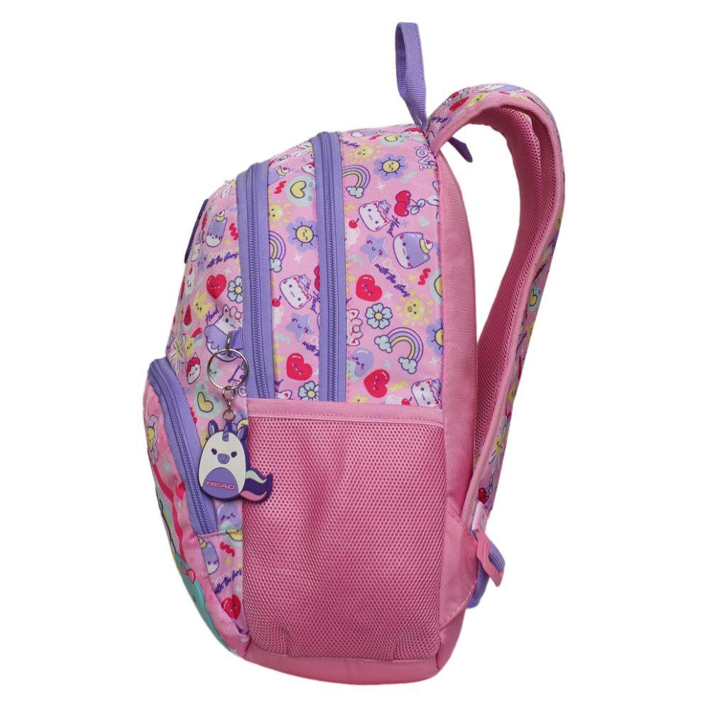 Mochila Infantil Niña Gum Best Friend Rosado Head-3