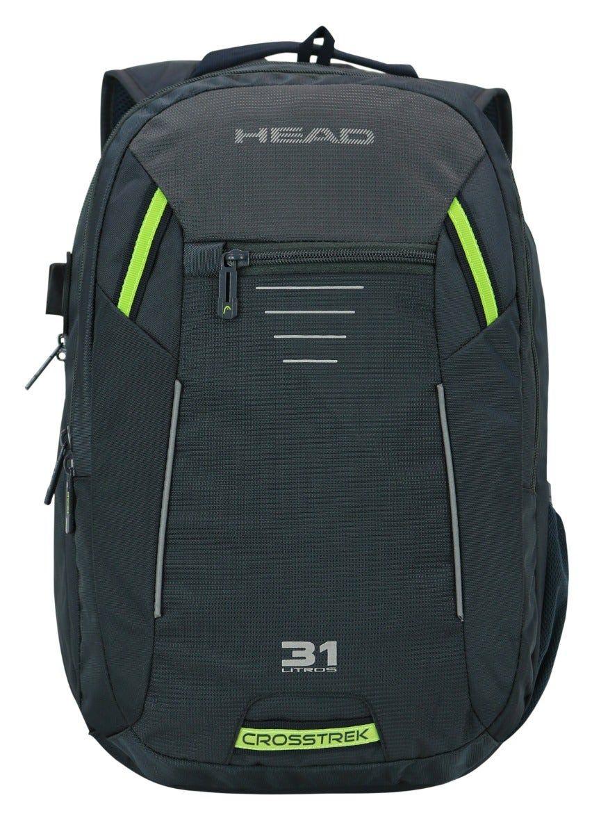 Mochila Porta Laptop Crosstrek USB Gris Fluor Head-7