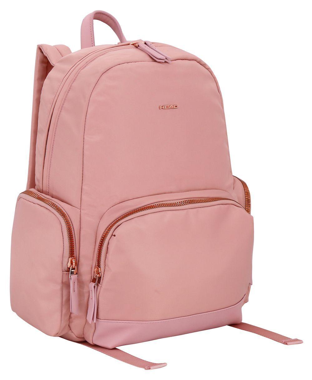 Mochila Cartera Gold Rosada Mujer Head-0