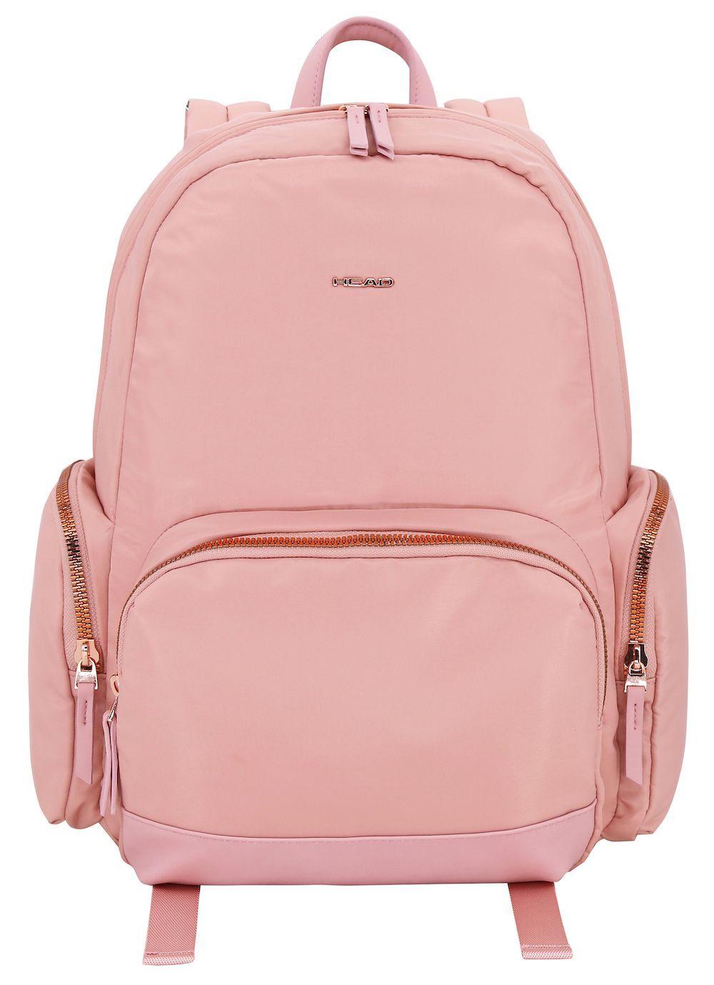 Mochila Cartera Gold Rosada Mujer Head-1