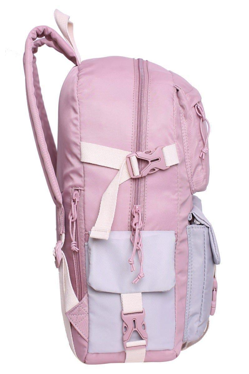 Mochila Escalede 22 Color Block Lila Head-4