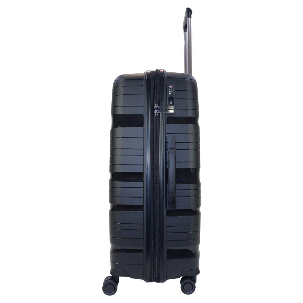 Maleta Hawai L Polipropileno Expandible Negro Head-7