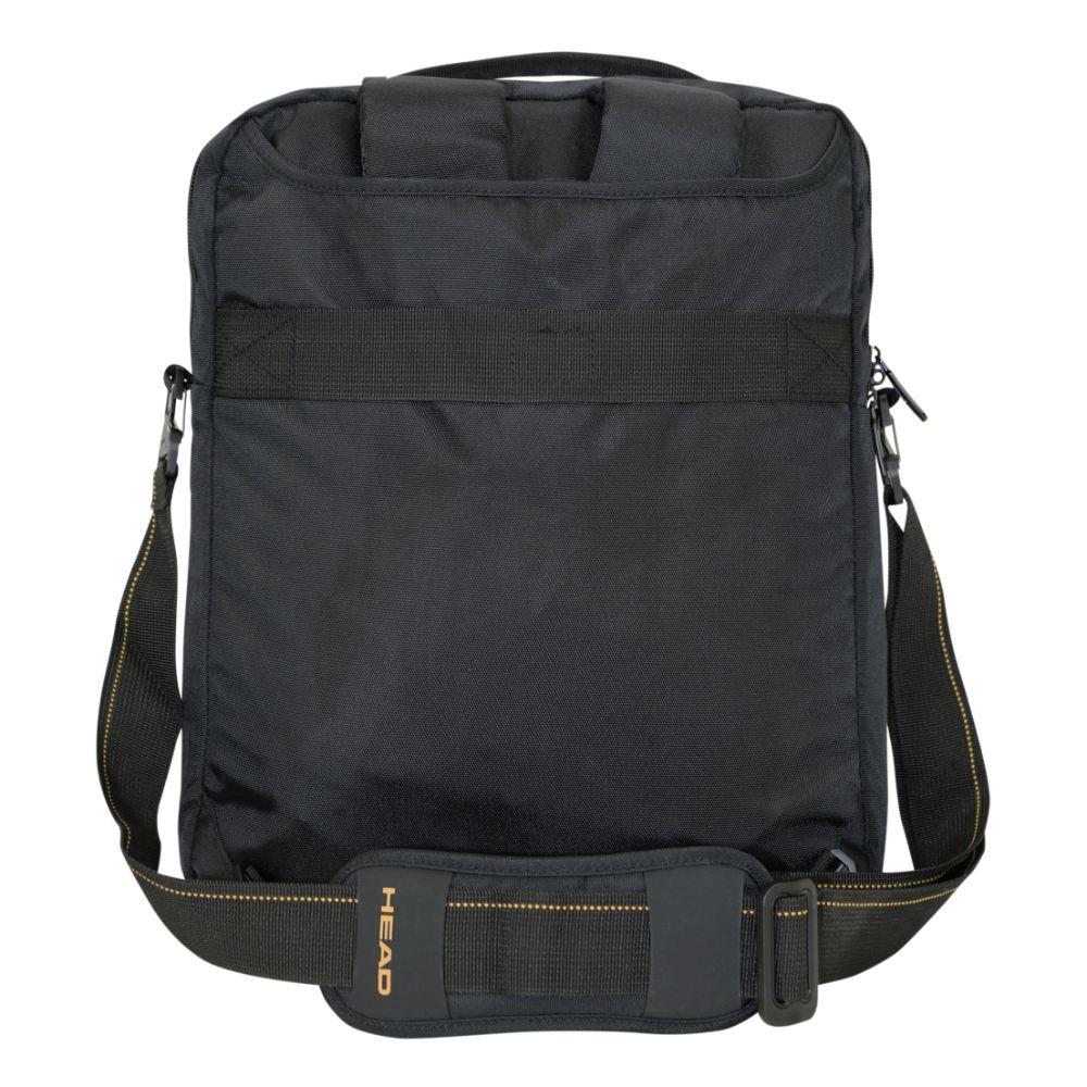 Bolso New Euro Vertical L Twin Tone Negro Head-5