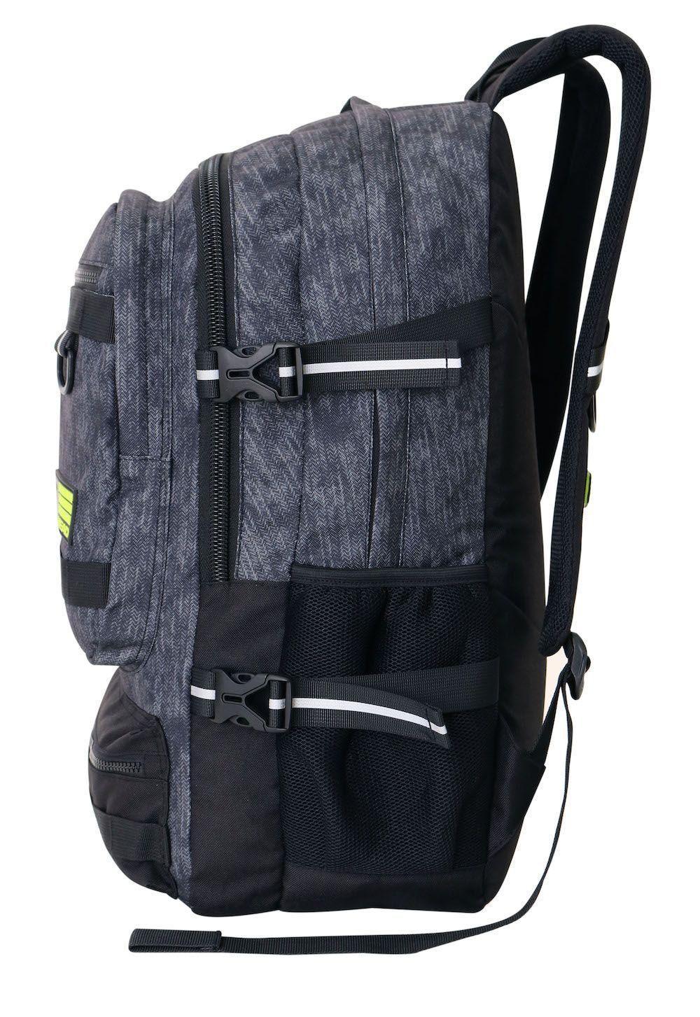 Mochila Expedition 40L Tweed Negro Head-3