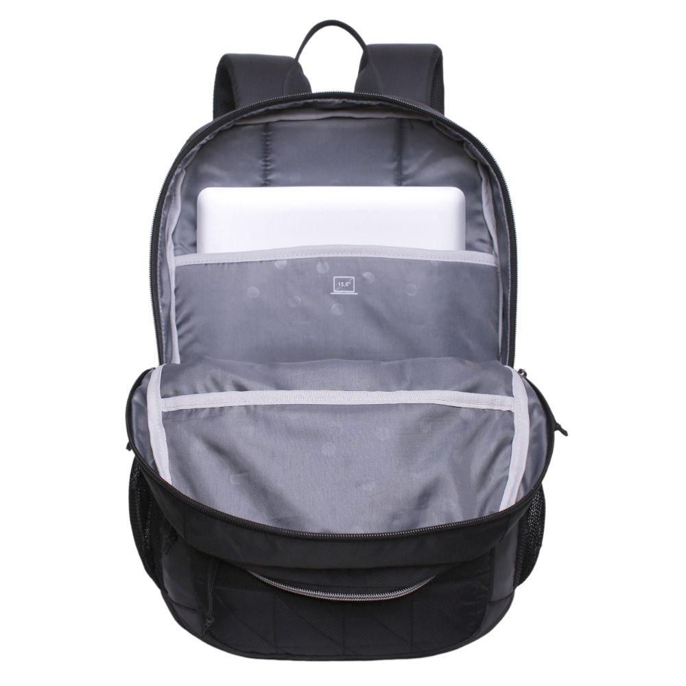 Mochila Microfibra New Tesla Negro Head-2