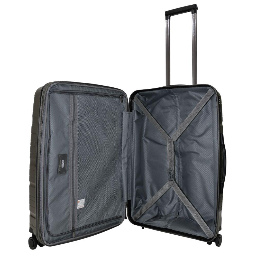 Maleta Hawai M Polipropileno Expandible Verde Militar Head-2