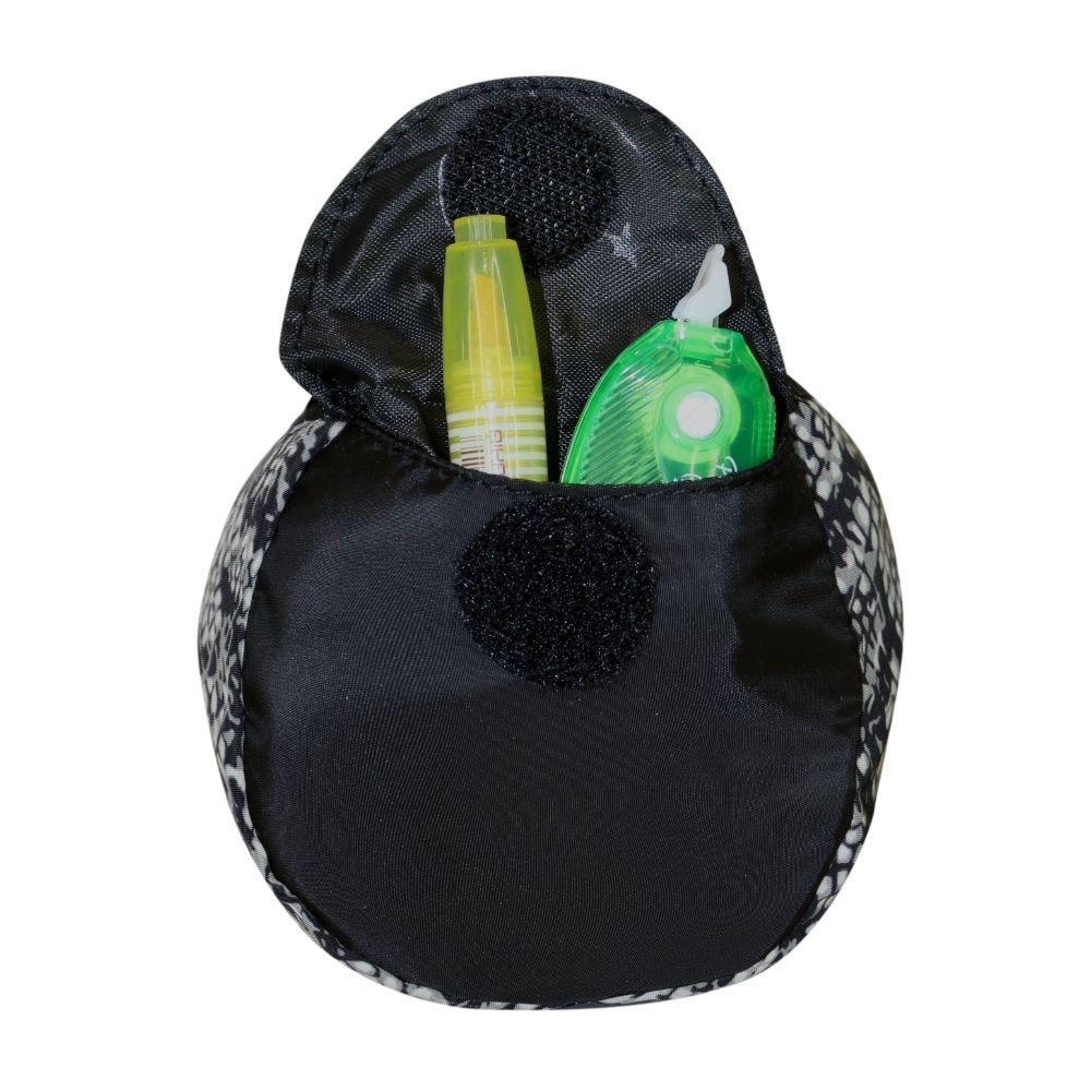 Estuche Lapicero Cronos Piton Negro Head-2