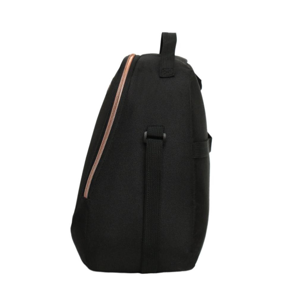 Lonchera Termica Grey Negro Rose Head-3