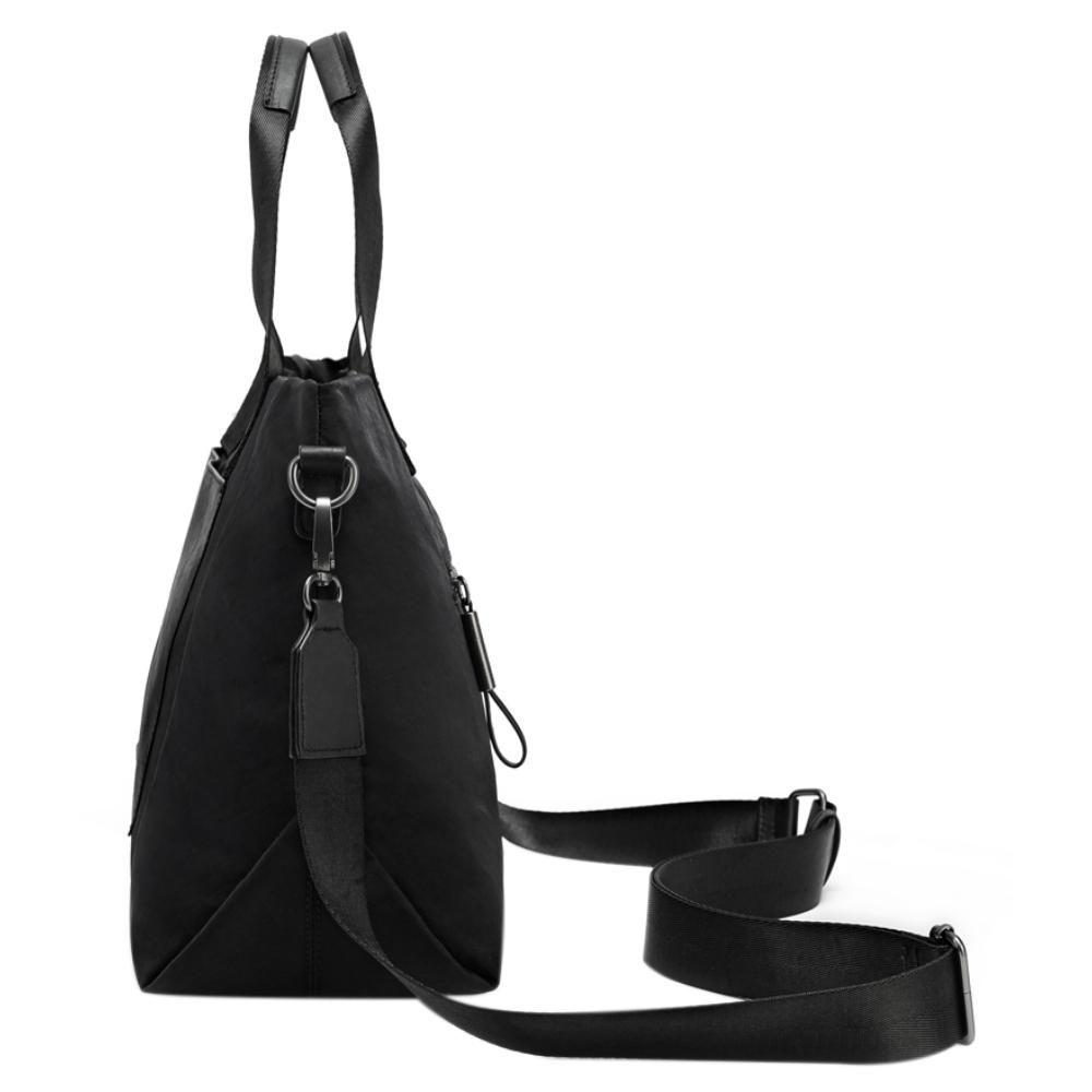 Cartera Gran Tamaño Doble Asa Jesu Negro Calu-4