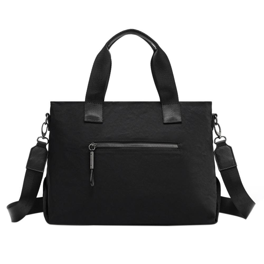 Cartera Gran Tamaño Doble Asa Jesu Negro Calu-5
