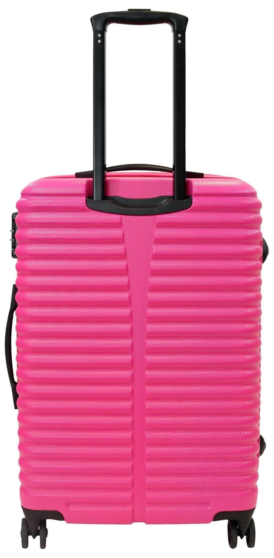 Maleta Dura Chicago M Rosado ABS Head-2