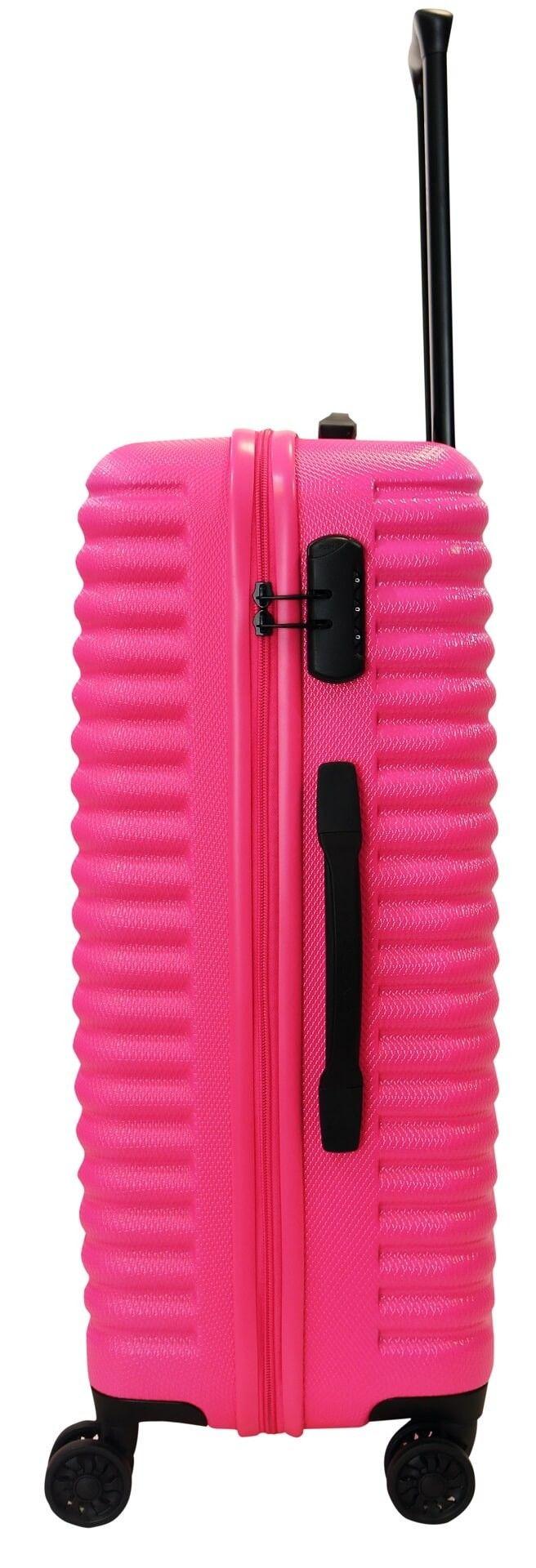 Maleta Dura Chicago M Rosado ABS Head-3