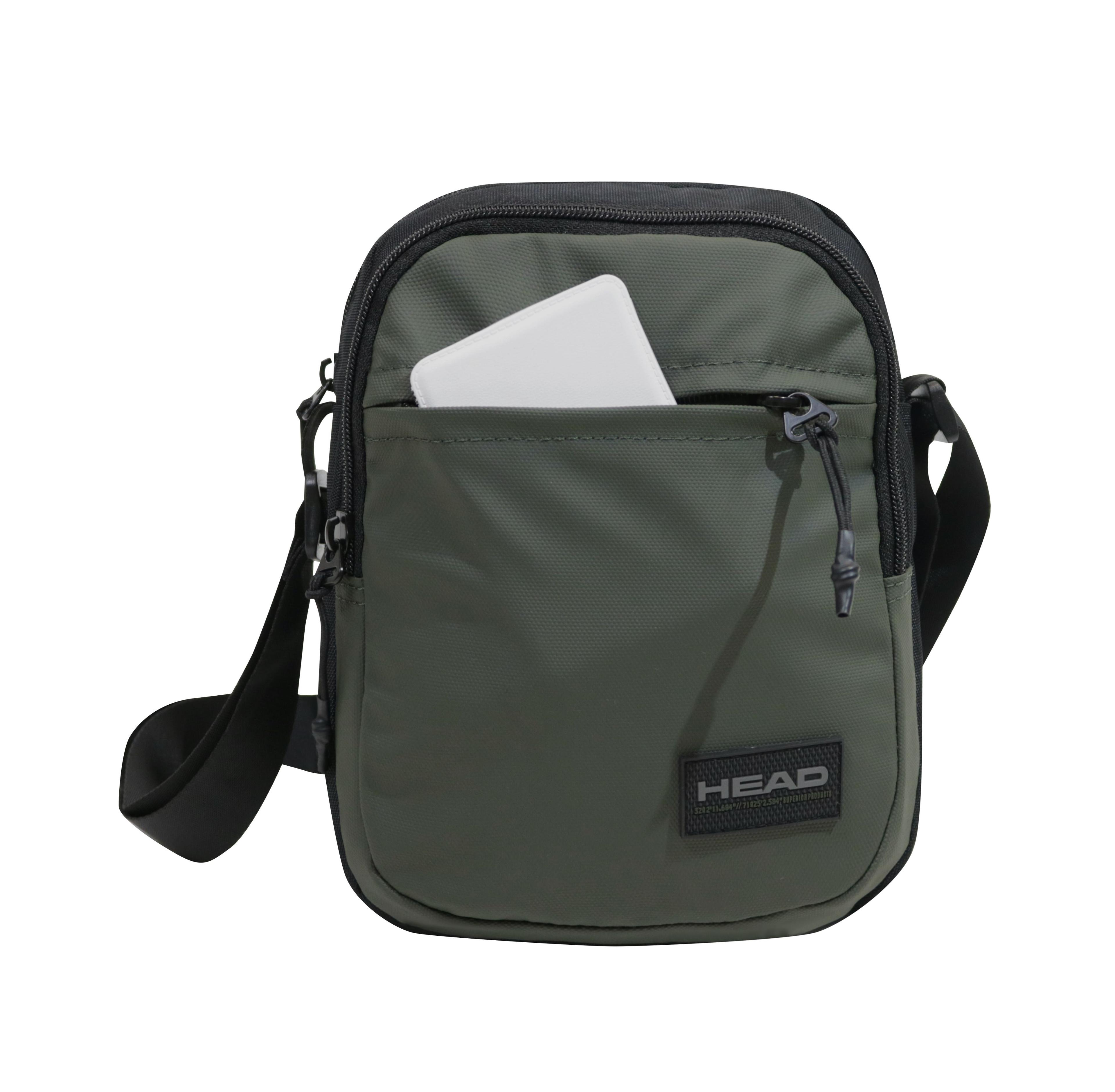 Bolso Cruzado Magnus 4 Reverse Verde Musgo Head-2