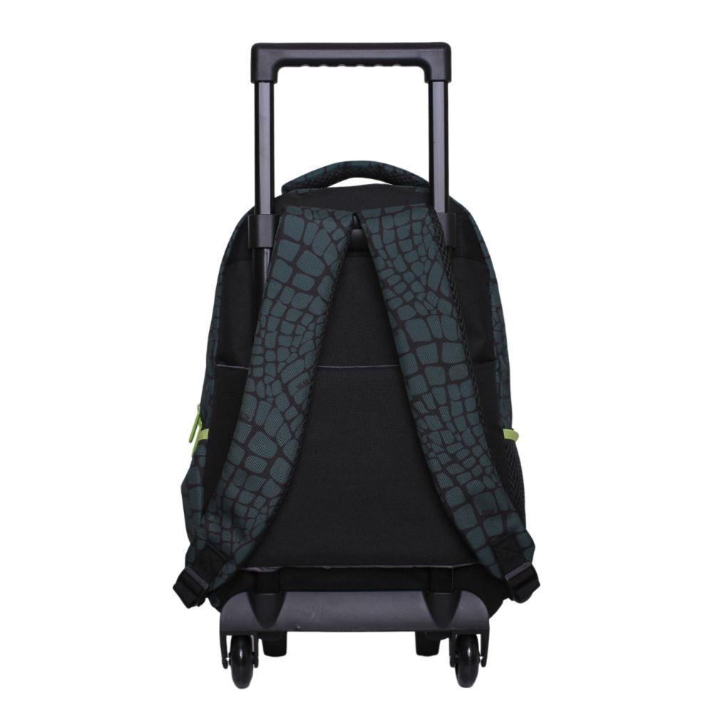Mochila Carro Intantil Niño Strong  T-Rex Verdel Head-3