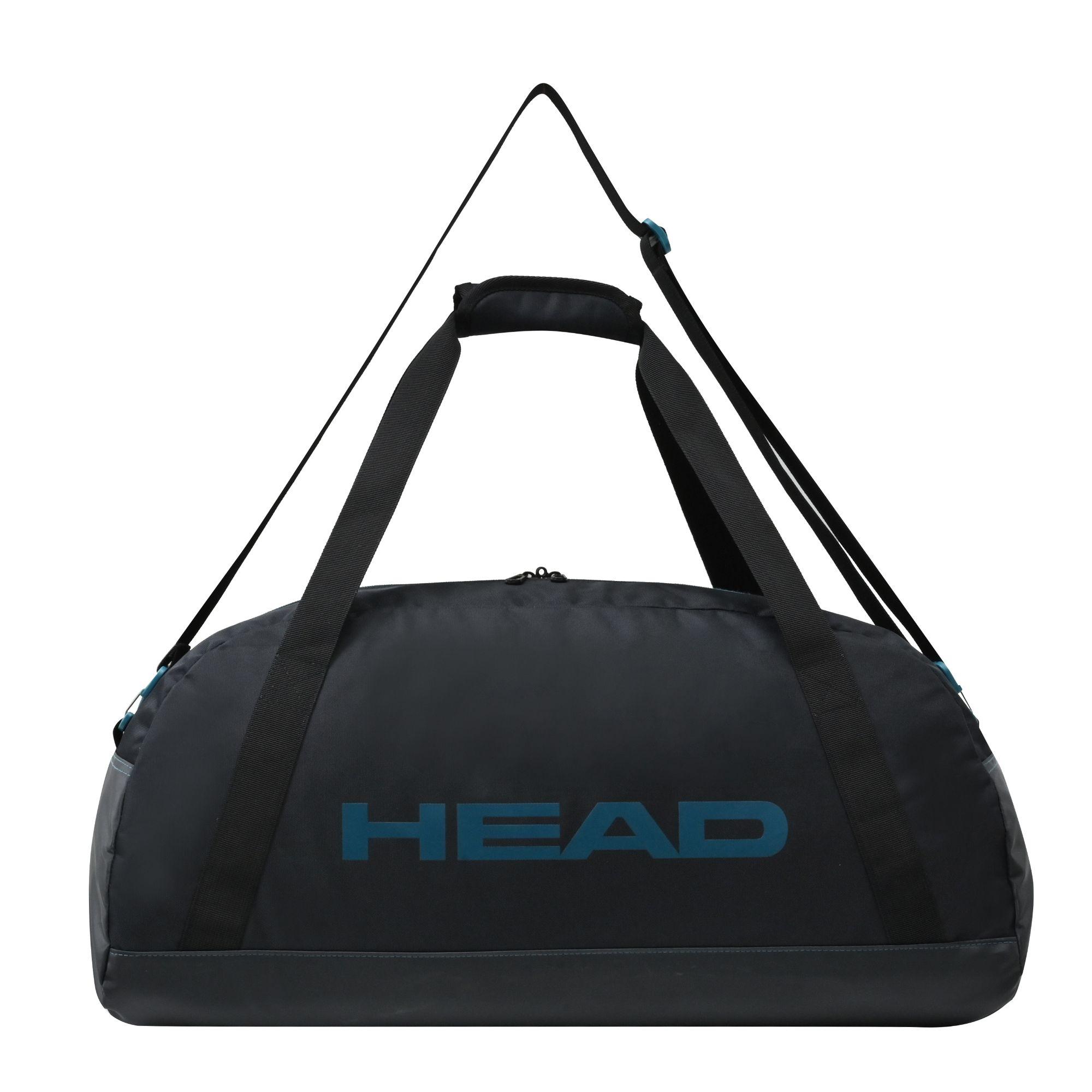 Bolso Deportivo Pilot 55 Gris Petroleo Head-4