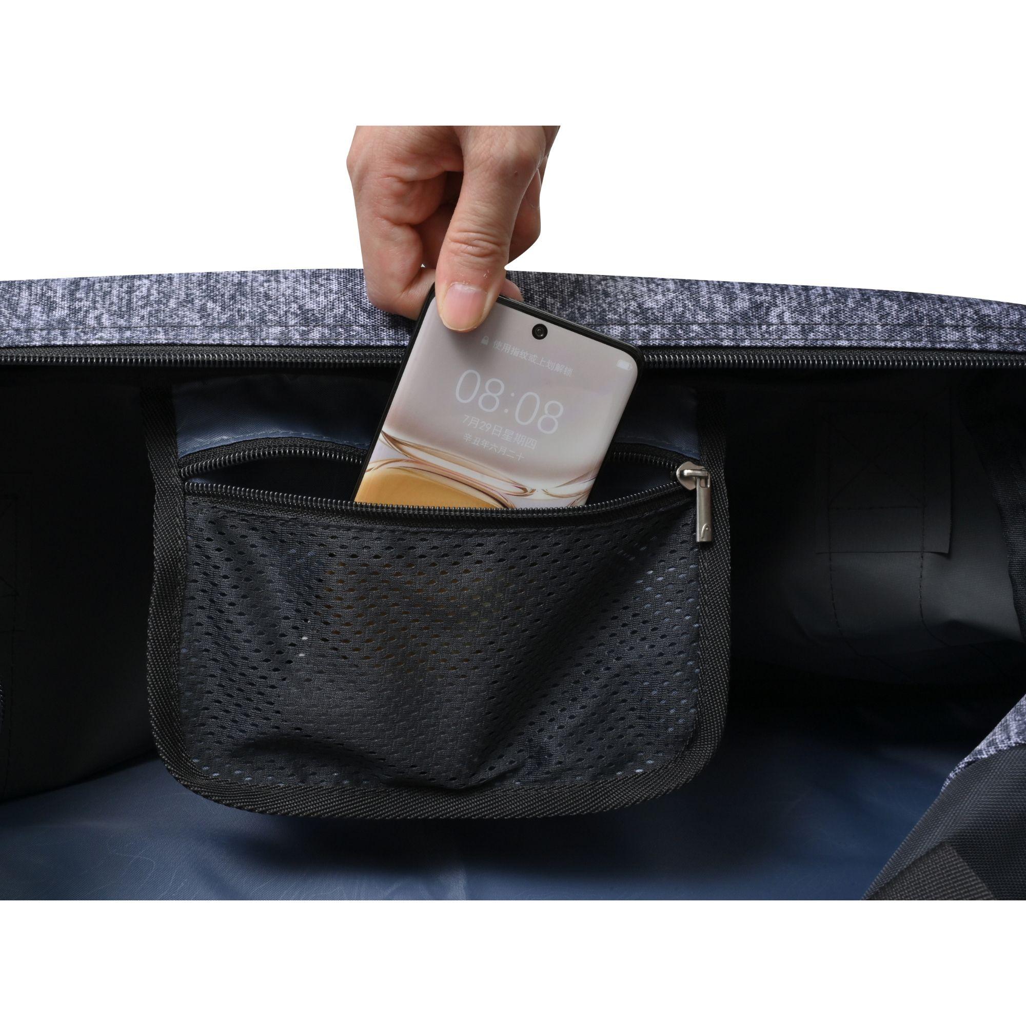 Bolso Deportivo Pilot 55 Grises Head-2