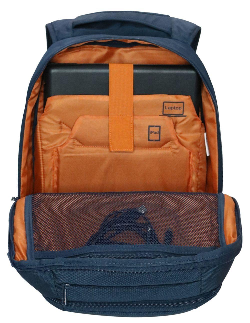 Mochila Porta Laptop Pronet M Azul Head  -4