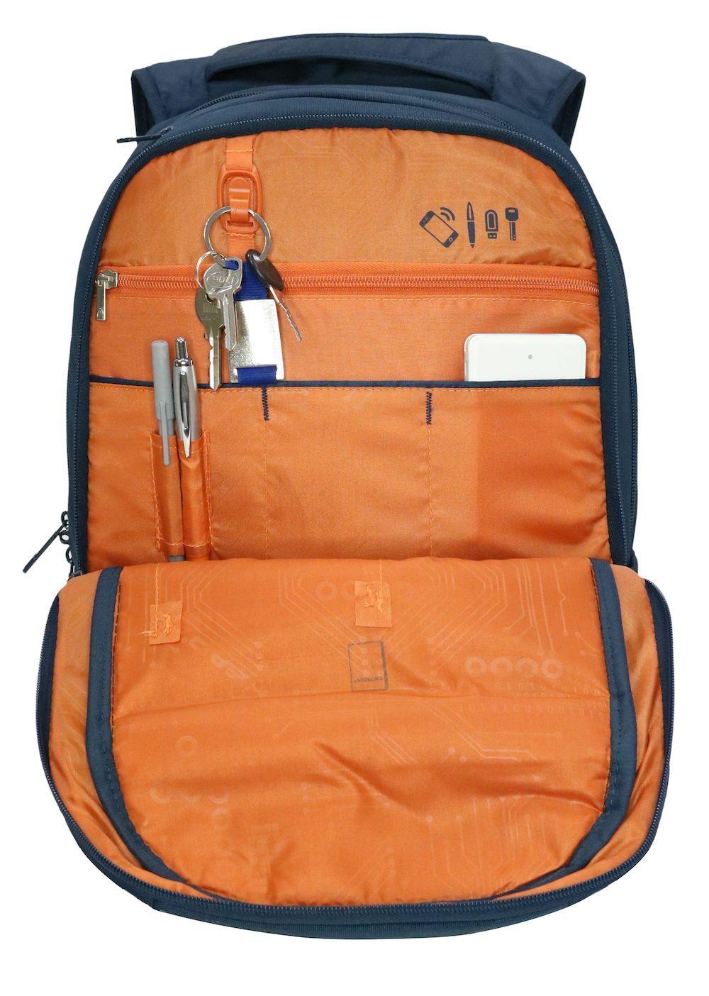 Mochila Porta Laptop Pronet M Azul Head  -5