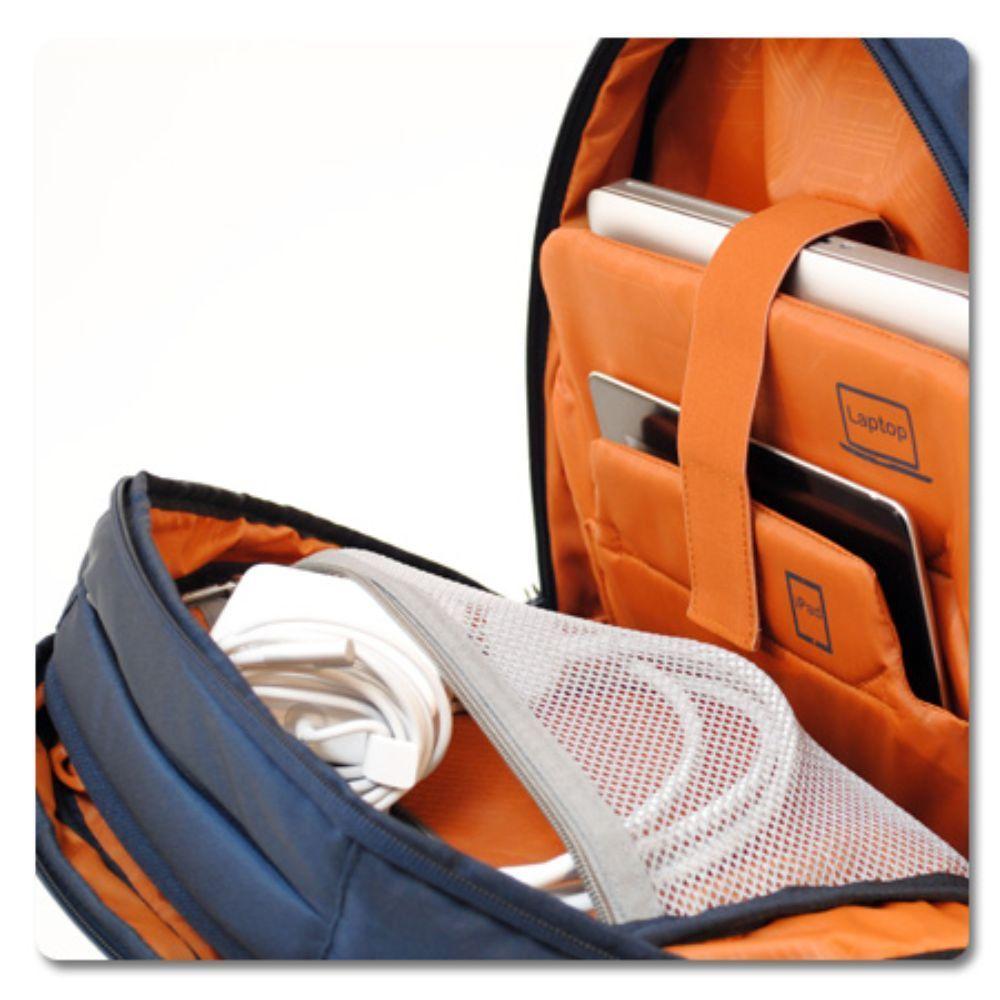Mochila Porta Laptop Pronet M Azul Head  -2