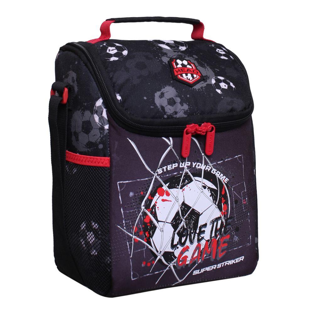 Lonchera Greenland Futbol Negro Head-0