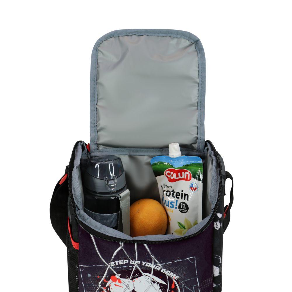 Lonchera Greenland Futbol Negro Head-1