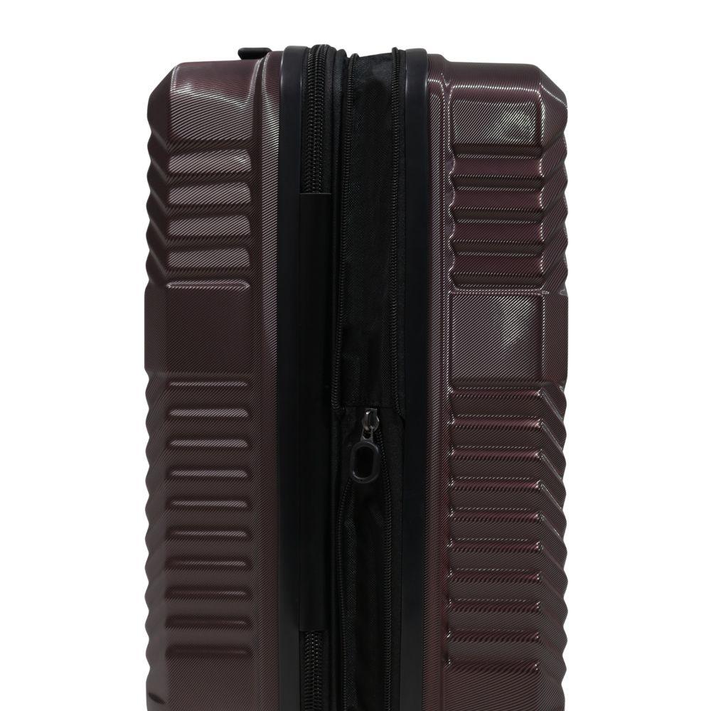 Maleta New Tokio L 23 Kilos Expandible TSA Burdeo Head-4