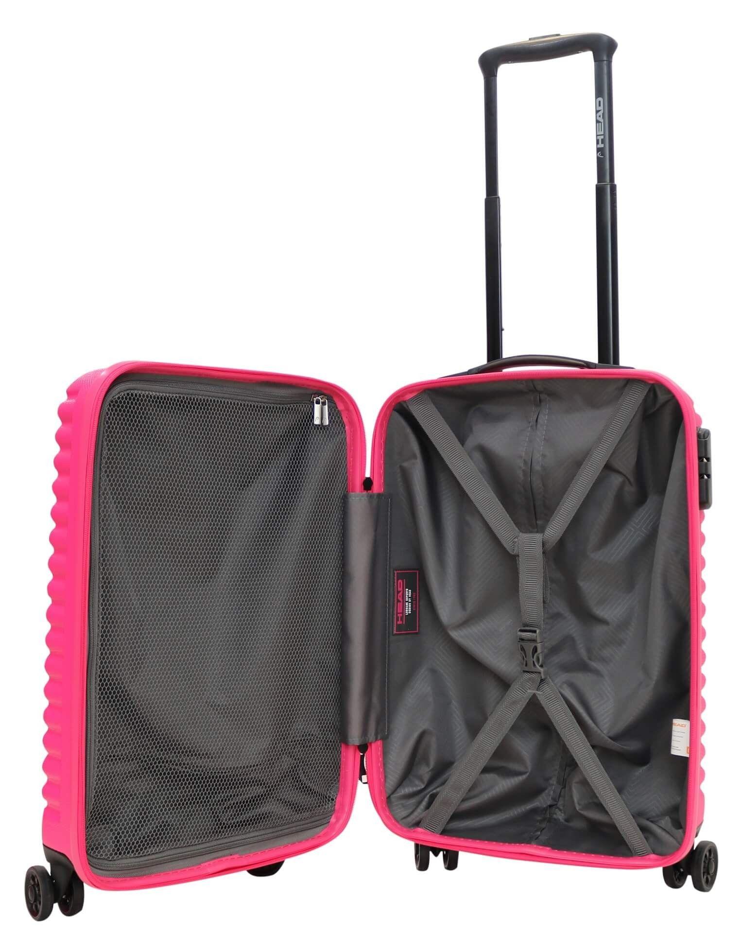 Maleta Dura Chicago S Rosado ABS Head  -3