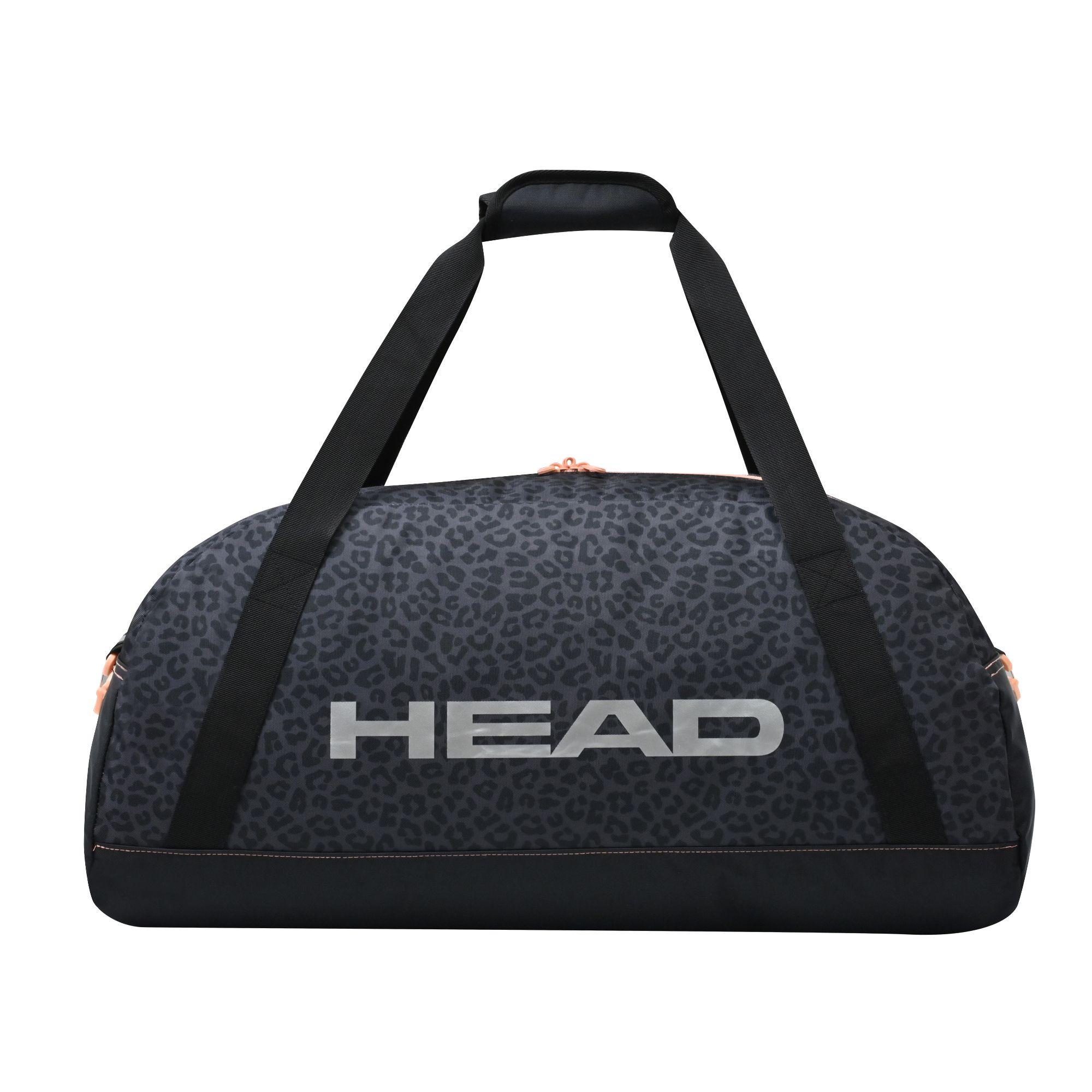 Bolso Deportivo Mujer Rush 55 Leopardo Gris Head-1