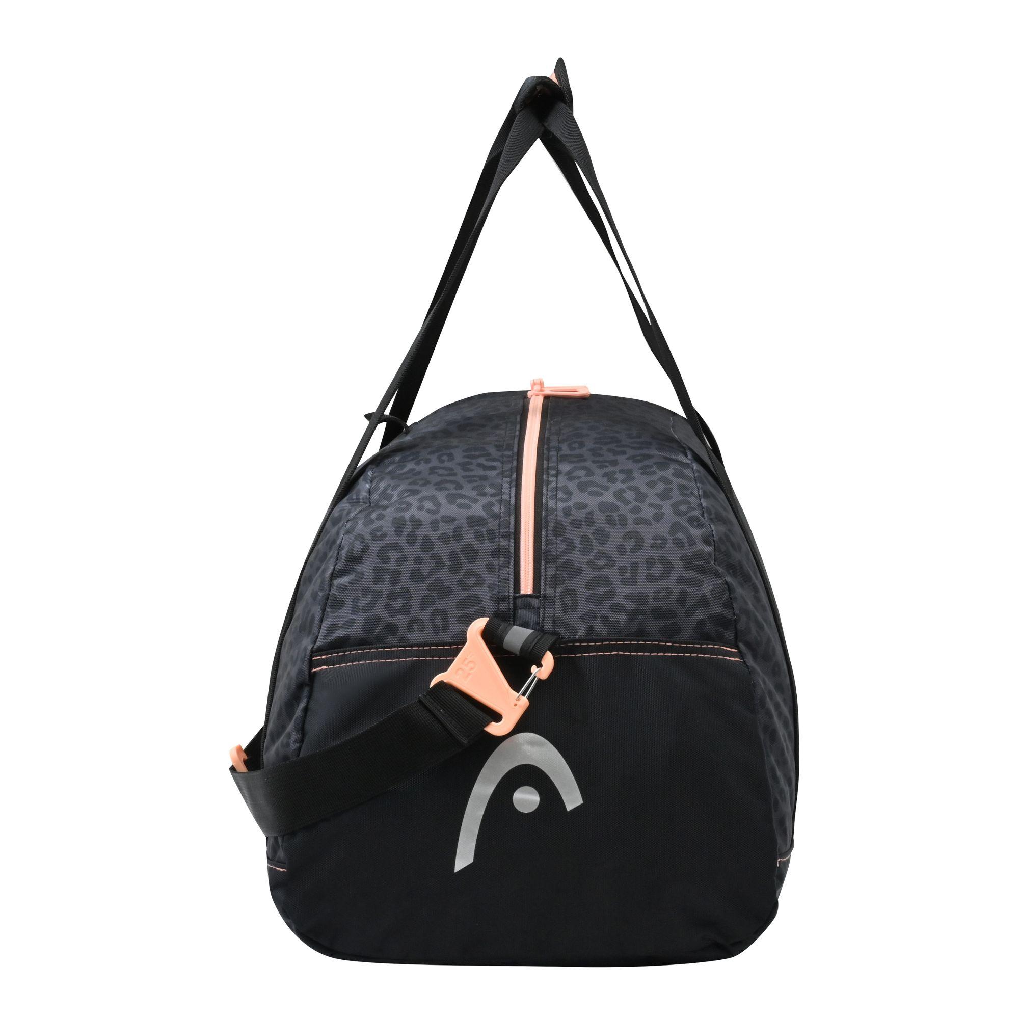 Bolso Deportivo Mujer Rush 55 Leopardo Gris Head-3