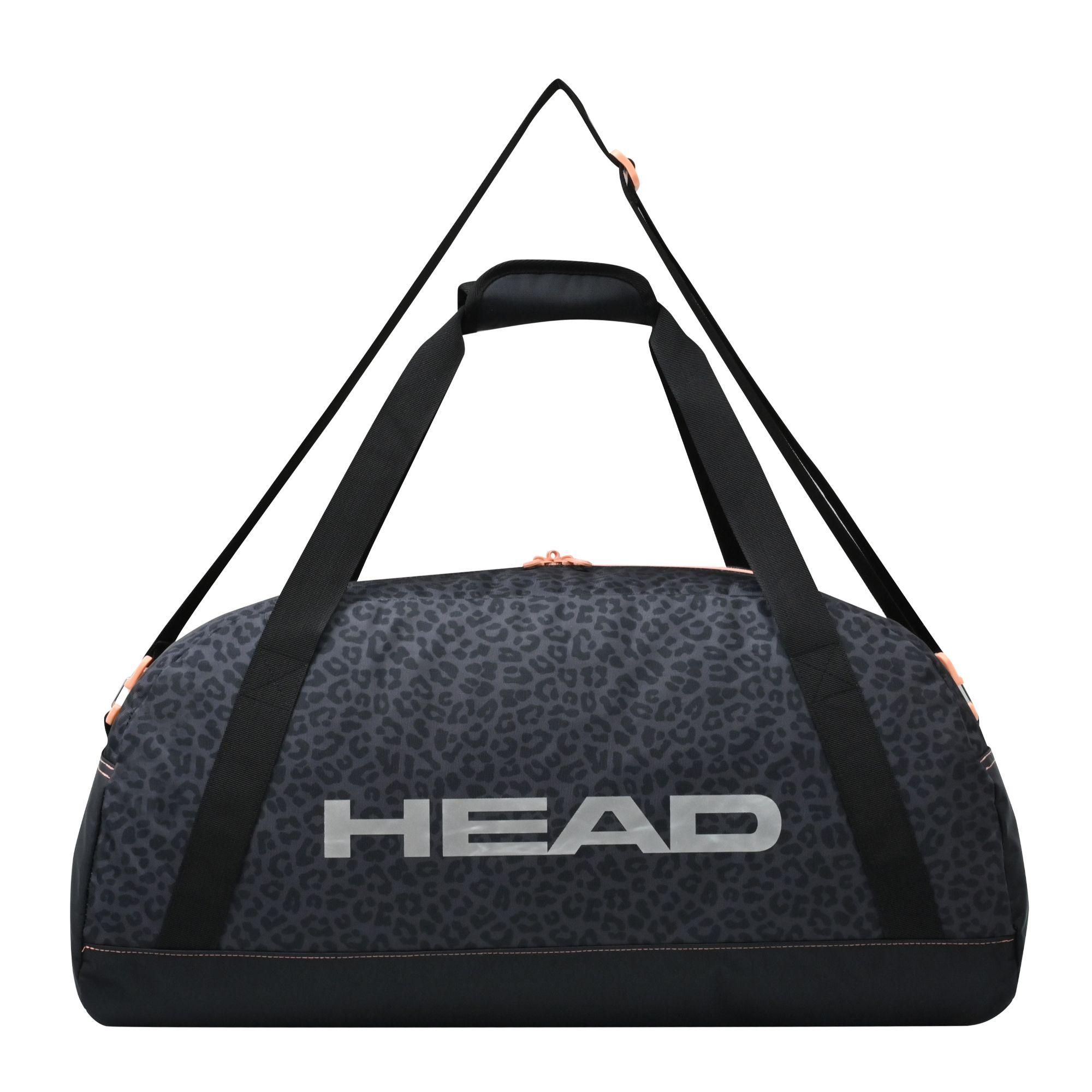 Bolso Deportivo Mujer Rush 55 Leopardo Gris Head-4