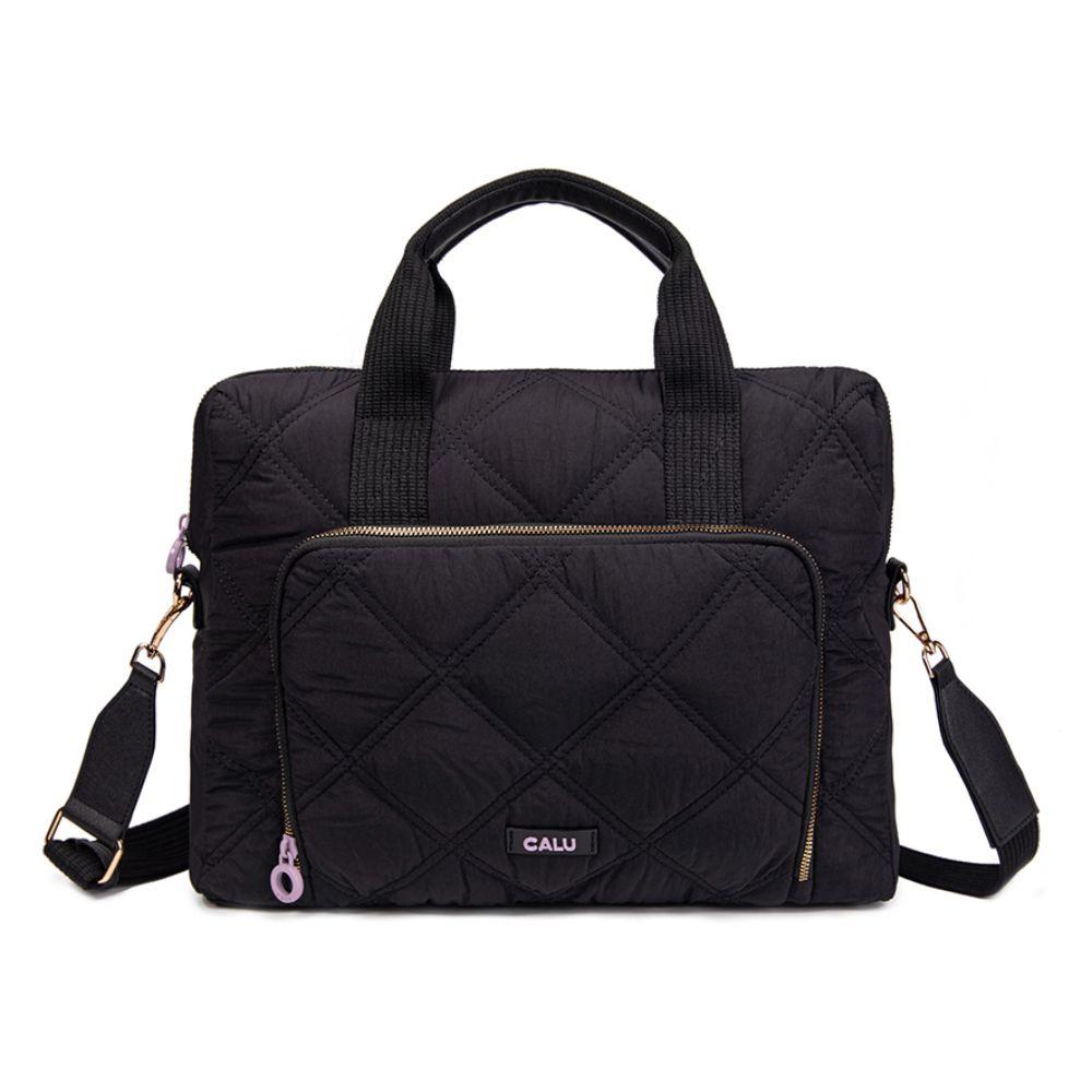 Porta Notebook Bolso Berna Negro Calu-1
