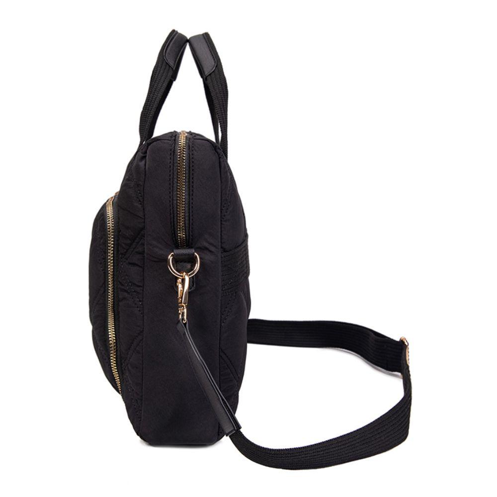 Porta Notebook Bolso Berna Negro Calu-4