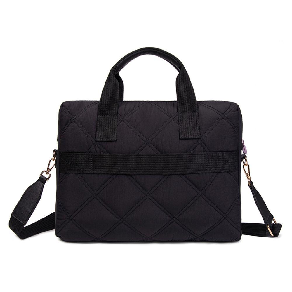 Porta Notebook Bolso Berna Negro Calu-5