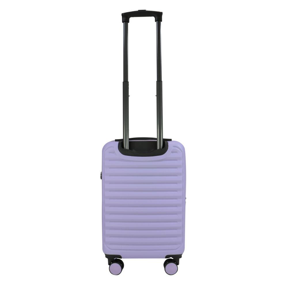 Maleta Cabina Toronto S Expandible TSA Lila Head-7