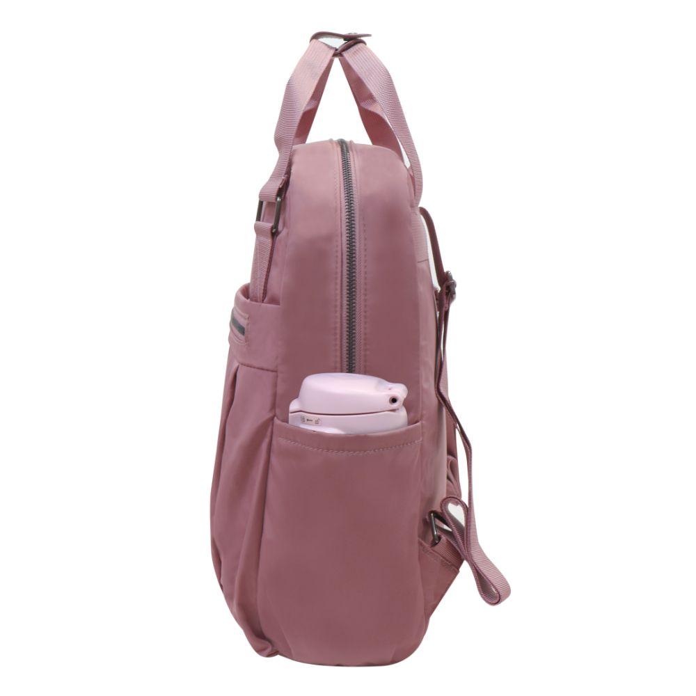 Mochila Mujer Porta Notebook Genesis 14" Malva Head-4