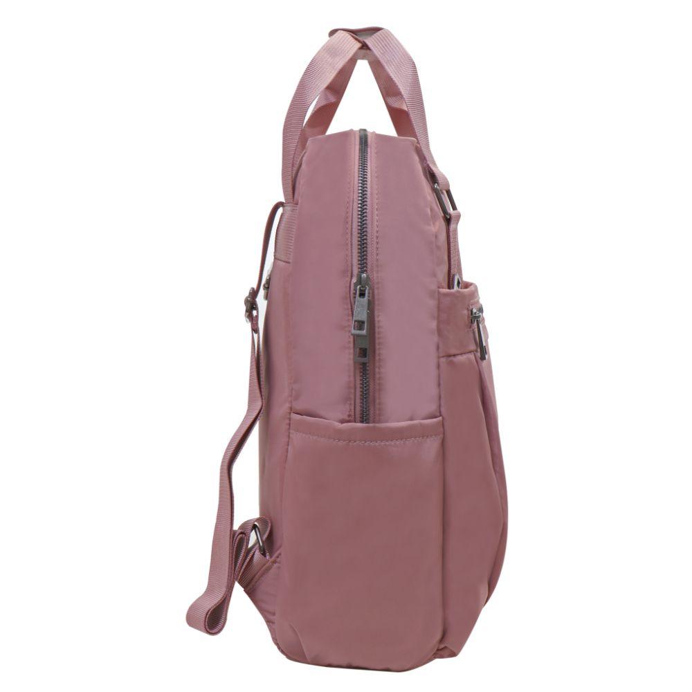 Mochila Mujer Porta Notebook Genesis 14" Malva Head-5