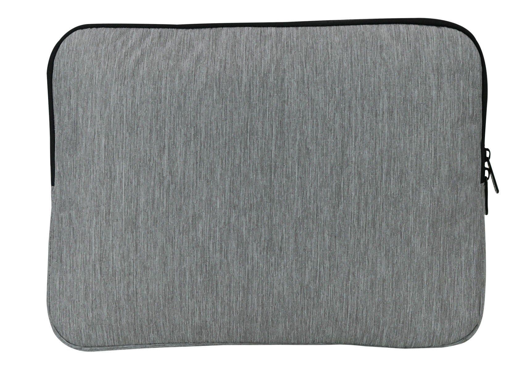 Funda Laptop Zip 14" Melange Gris Negro Head-5