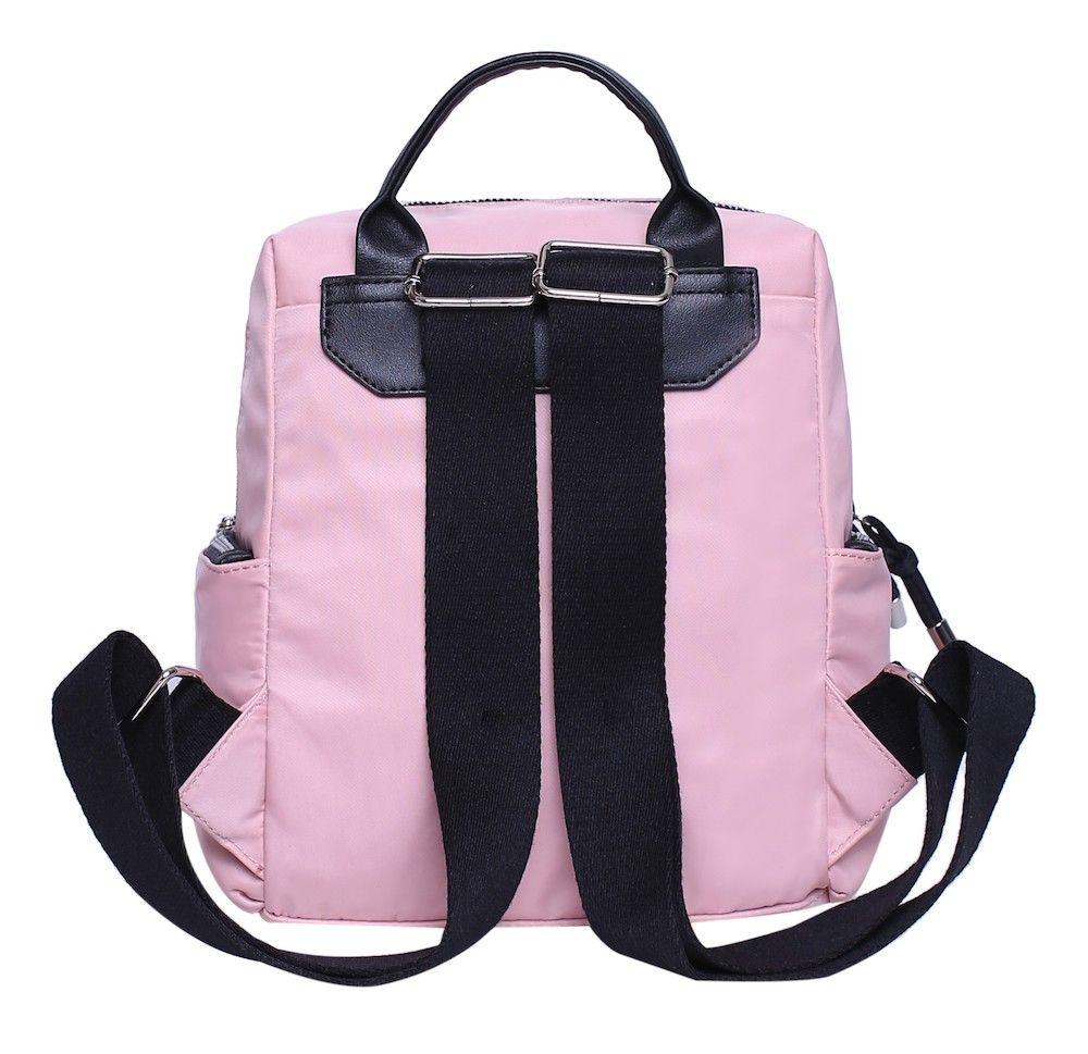 Mochila Cartera Casual Imagine Rosada Mujer Head-2