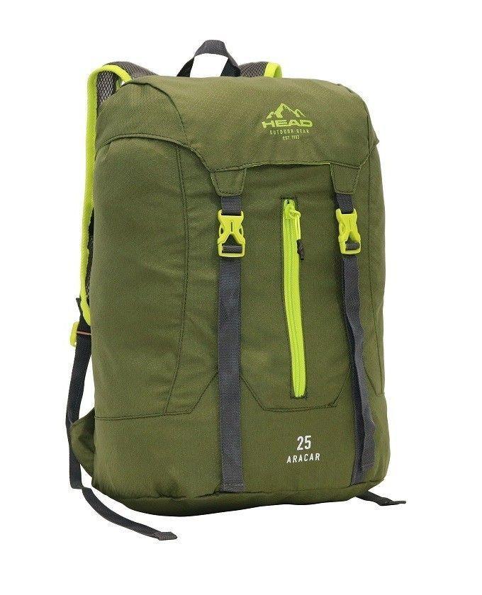 Mochila Outdoor Camping Aracar 25 Verde Head  -10