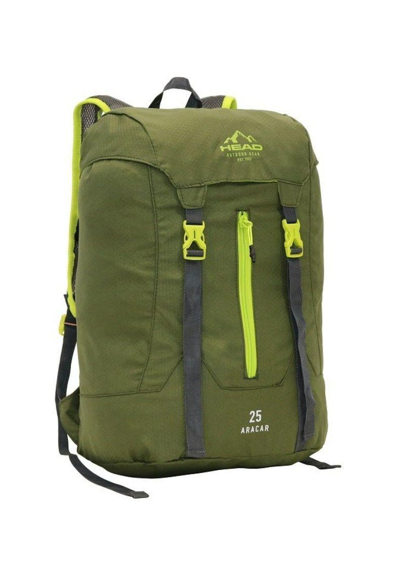 Mochila Outdoor Camping Aracar 25 Verde Head  -12