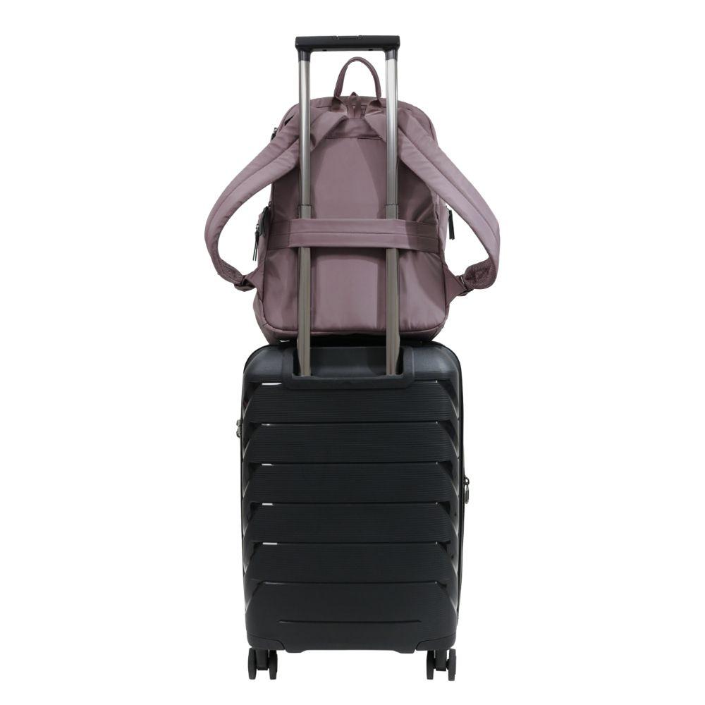Mochila Ejecutiva Mujer Boogy New Malva Head-4