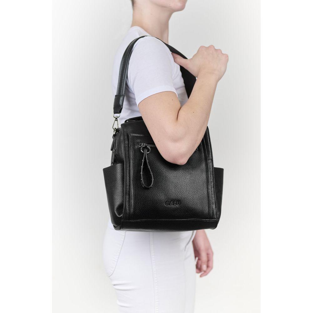 Mochila Eleanor Mediana Negro Calu-6