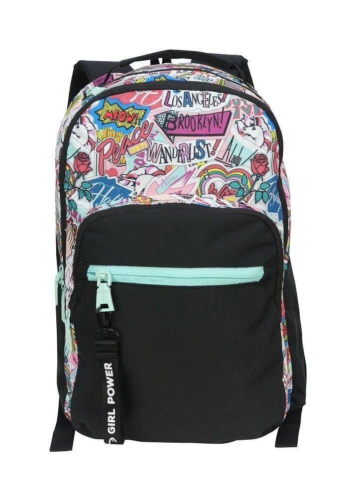 Mochila Capri Negra Street Head   -1