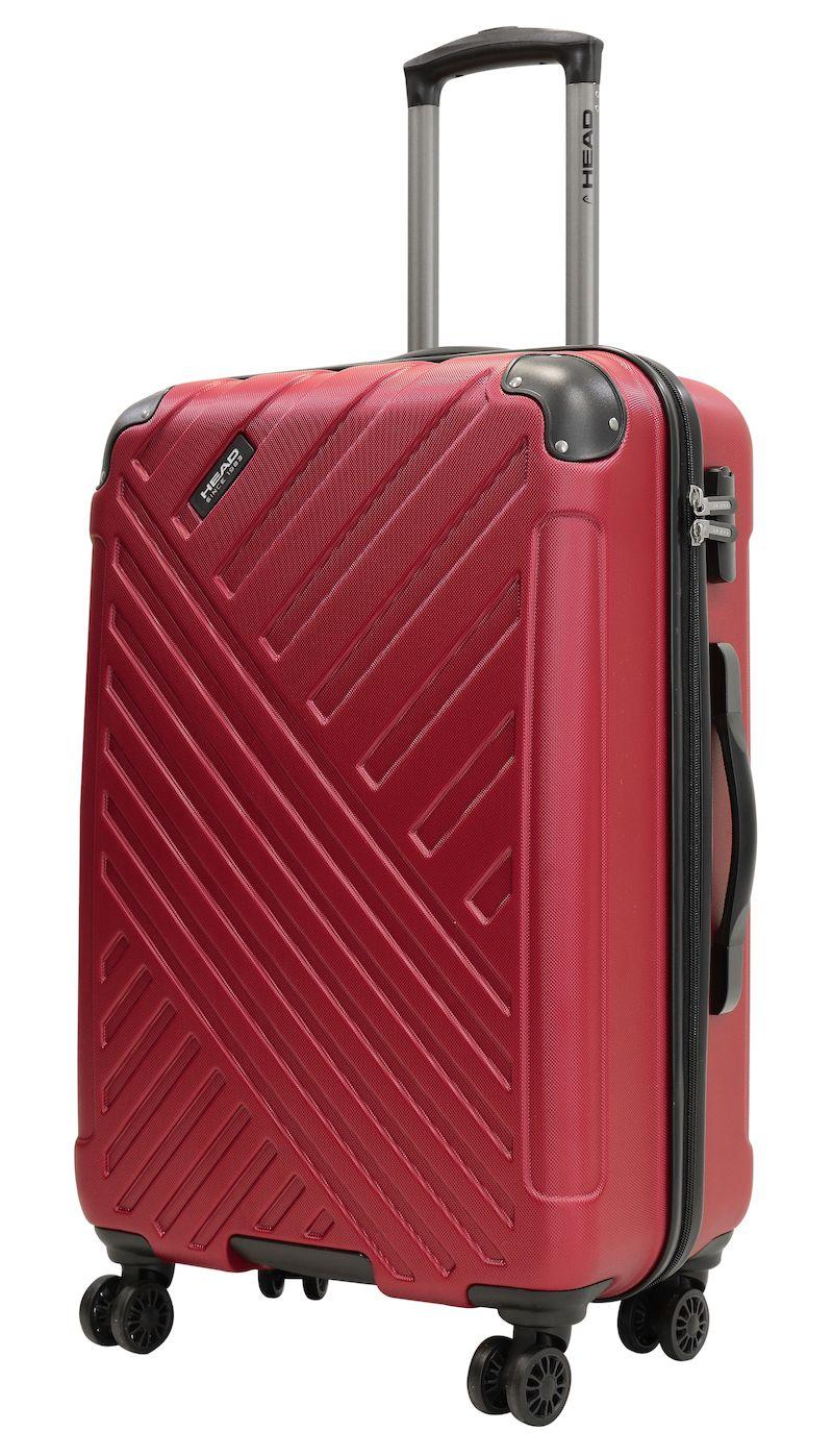 Maleta Dura Toledo M 8 Ruedas Rojo Head-0
