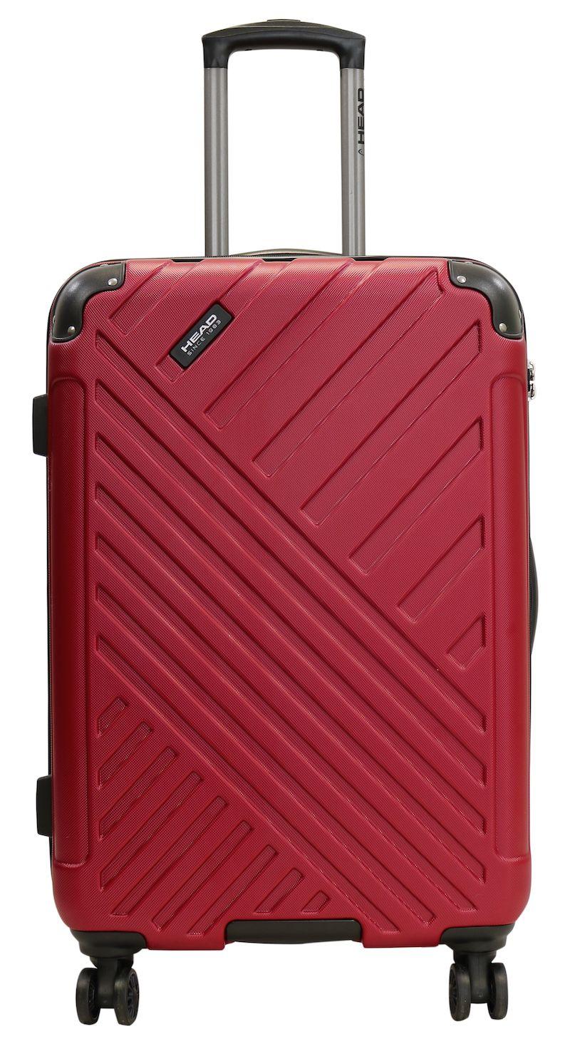 Maleta Dura Toledo M 8 Ruedas Rojo Head-1